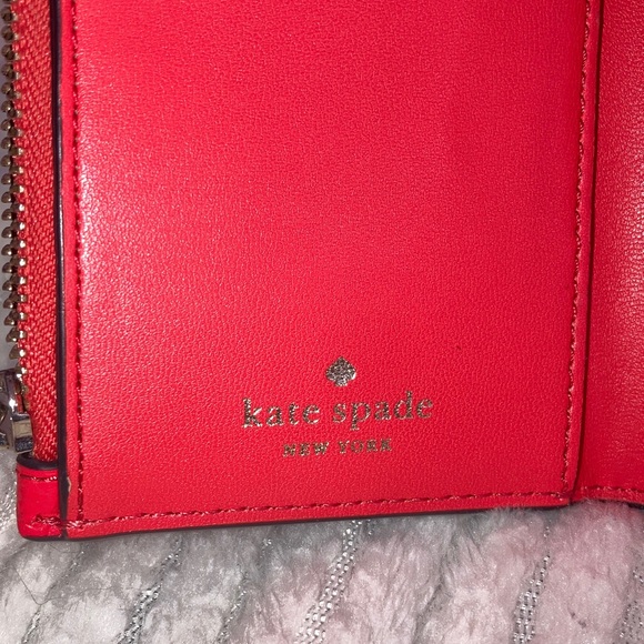 Kate Spade Vibrant Red Wallet - Picture 3 of 4